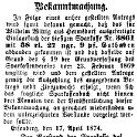 1874-04-17 Hdf Wittig Sparbuch weg